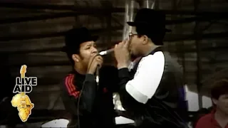 Run DMC - King Of Rock  (Live Aid 1985)