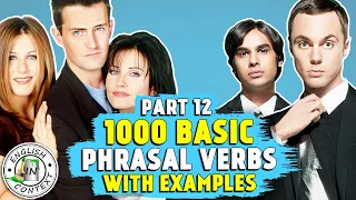 1000 BASIC PHRASAL VERBS | PART 12 | Pick On, Wind Up..