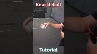 A Knuckleball Tutorial #shorts #baseball #pitching
