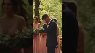 The Sweetest Groom Reaction You’ve Seen… Via: ​@philcarter524 #wedding #weddingshorts