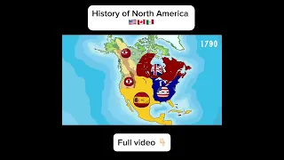 Countryballs - History of North America 2 #history #america #ww2 #usa #countryballs  #countryball