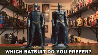 BATMAN BEGINS VS THE DARK KNIGHT. WHICH BATSUIT DO YOU PREFER