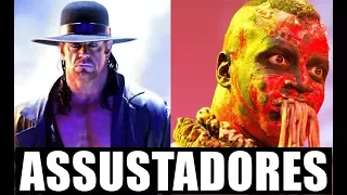 5 SUPERSTARS MAIS ASSUSTADORES DA WWE