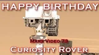 Happy First Birthday Curiosity Rover!