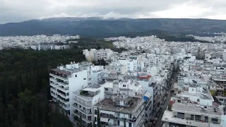 DJI Mini 2: First flight over Zografou, Athens, Greece