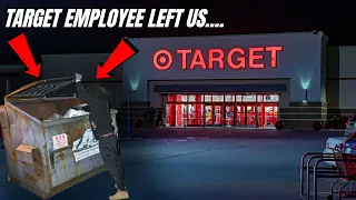 TARGET EMPLOYEE LEFT US A MASSIVE SURPRISE IN THEIR DUMPSTER!