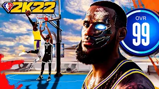 99 OVR TWO WAY PASS FIRST WING is a CHEAT CODE in NBA 2K22