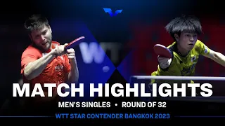 Dimitrij Ovtcharov vs Yuta Tanaka | MS R32 | WTT Star Contender Bangkok 2023