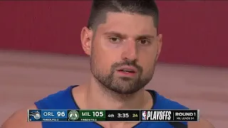 Nikola Vucevic Full Play | Magic vs Bucks 2019-20 Playoffs Game 5 | Smart Highlights