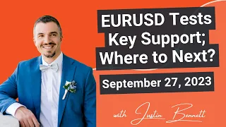 EURUSD Tests Key Support; Where to Next? (September 27, 2023)