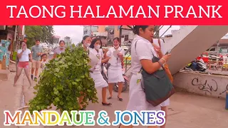 TAONG HALAMAN PRANK: MANDAUE & JONES". 😁