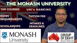 Monash University  | Top Australian Universities Go8