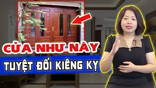 Lỗi phong thủy hệ thống cửa TUYỆT ĐỐI KIÊNG KỴ nếu không muốn tiền bạc tiêu tán