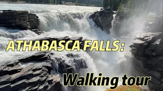 Athabasca Falls | Walking Tour | Jasper National Park | Icefields Parkway