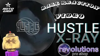 Ball Reaction Video for the Roto Grip Hustle X-Ray