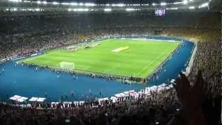 EURO 2012: Sweden - England... BOTH NATIONAL ANTHEMS