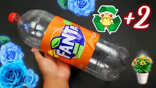 ¡Hago MUCHOS y los VENDO todos! Idea genial de reciclaje con BOTELLAS 🥰DÍA DE LA MADRE/MUJER