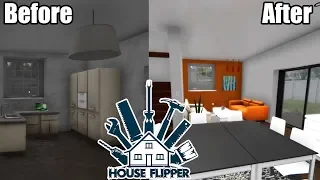 House Flipper - Bought My first House - FINISHED house, quick TOUR - No Commentary