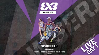 RE-LIVE | FIBA 3x3 Women's Series Springfield Stop 2024 | Day 1