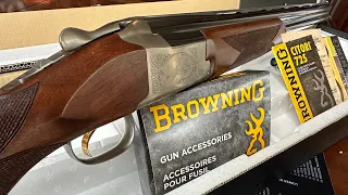 Browning 725 Over & Under - What’s in the Box