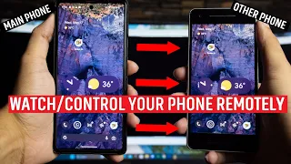 SEE & CONTROL Your Android REMOTELY!!!