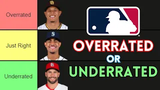 Ranking MLB Players As Overrated Or Underrated