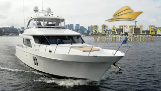 72' Ocean Alexander "Jeanne Sea Qua" | SYM Highlight & 4K Yacht Stock Footage