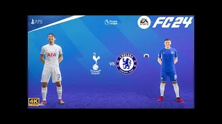Tottenham vs Chelsea EPL Full Match | Fc 24 Manager Carrier Mode Ps5