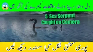 Sea Serpent Caught On Camera#A.Z plus TV