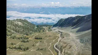 NEW Alpine Flow Trail at Kicking Horse Mountain Resort