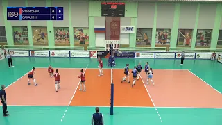 Волейбол ЧР женщины  высшая  лига А 5-й  тур 1-й матч Сахалин vs Уфимочка-УГНТУ»