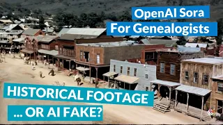 OpenAI Sora Gold Rush "historical footage" video: What it means for genealogy and family history