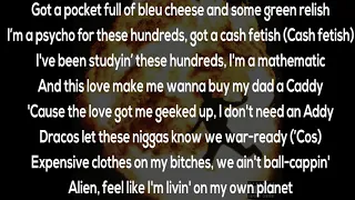 Metro Boomin - Space Cadet (feat. Gunna) [Not All Heroes Wear Capes] (LYRICS)