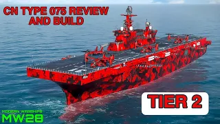 CN TYPE 075 Review And Detail Explained modern warships|tier 2 best aircraft carrier modern warships