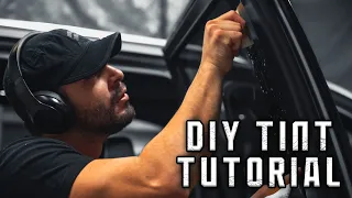 The BEST Window Tinting How To Tutorial