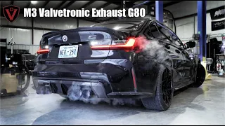 iNSANE SOUNDING BMW M3 Competition Exhaust Sound + Install | Before and After Valvetronic Designs