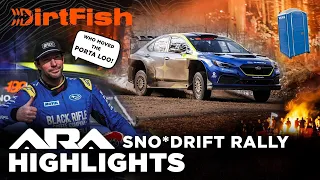 Bonfire MADNESS! ARA Sno*Drift Rally 2024 Highlights