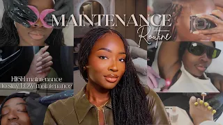 The ULTIMATE high maintenance routine to stay LOW maintenance| Laser, Hair, Nails + More |aminacocoa