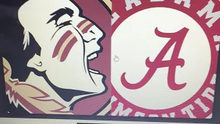 FSU vs Alabama College Week 1 Full Game