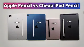 Cheap iPad Pencil vs Apple Pencil for any iPad | Apple Pencil Alternative