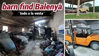 Abandonados unos coches y motos clásicos en un barn find en casa de campo  #barnfinds