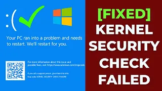 Easy Way to Solve Kernel Security Check Failure Error in Windows 10! [2022]