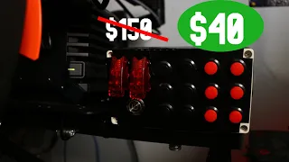 How To Make A Sim Racing Button Box For UNDER $40
