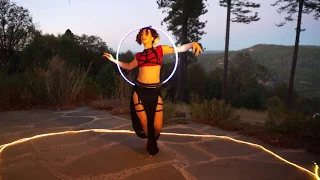 Ahni Hoop Dance Dracary's AftrLyfe - Sexy Hoop