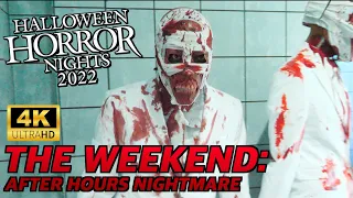 The Weeknd: After Hours Nightmare at Halloween Horror Nights 2022 - 4k Walkthrough