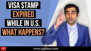 Visa Stamp Expired While In U S  What Happens