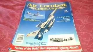 air combat collection diecast model plane checklist magazines