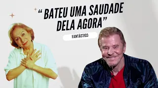 Miguel Falabella desaba ao homenagear Aracy Balabanian no 'Fantástico': "Me deu uma saudade"