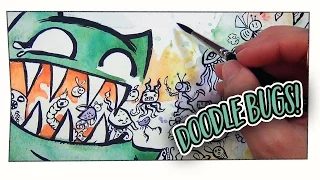All the Doodle Bugs! - TIMELAPSE DRAWING!