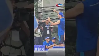 Ribuan Bobotoh Sambut Skuad Maung Bandung, Lautan Biru #persib #viral_video